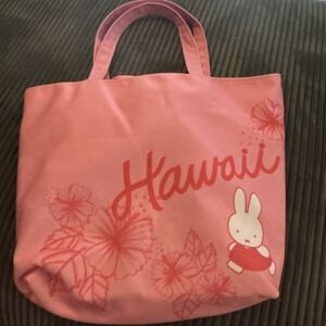 Miffy m4N Limited Edition Hawaii available In Japan  Tote Bag Pink Kira Summer